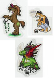 My badge examples for Wild Nights