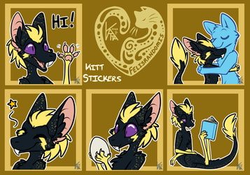 Kitt Stickers 2