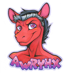 Awryhx Badge (Commission)