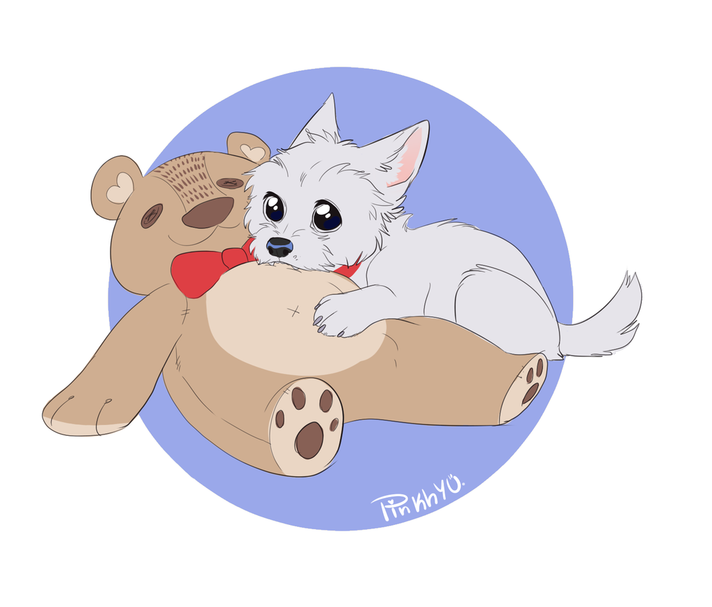 Cuddles with teddy