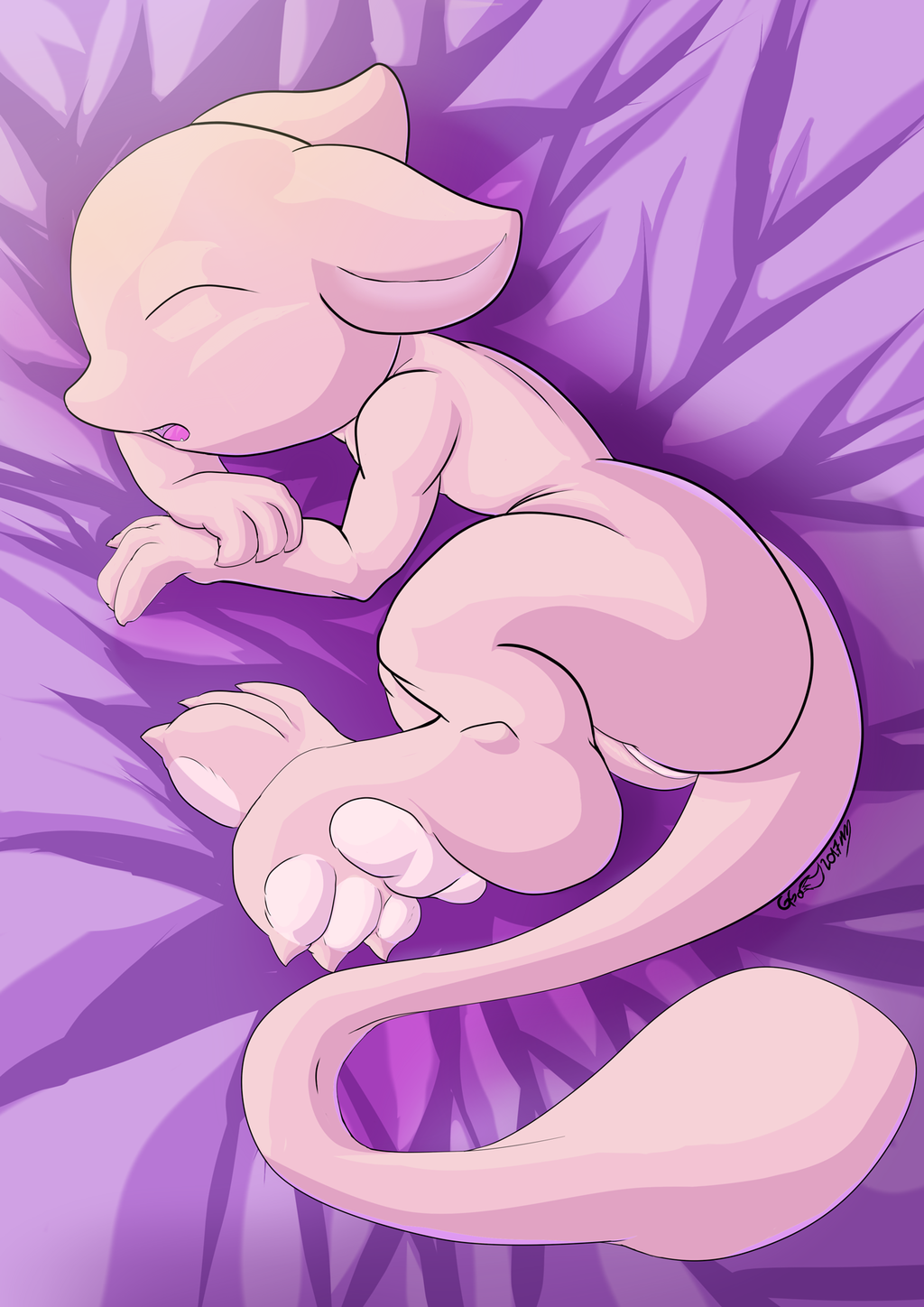 Cute Sleeping mew 