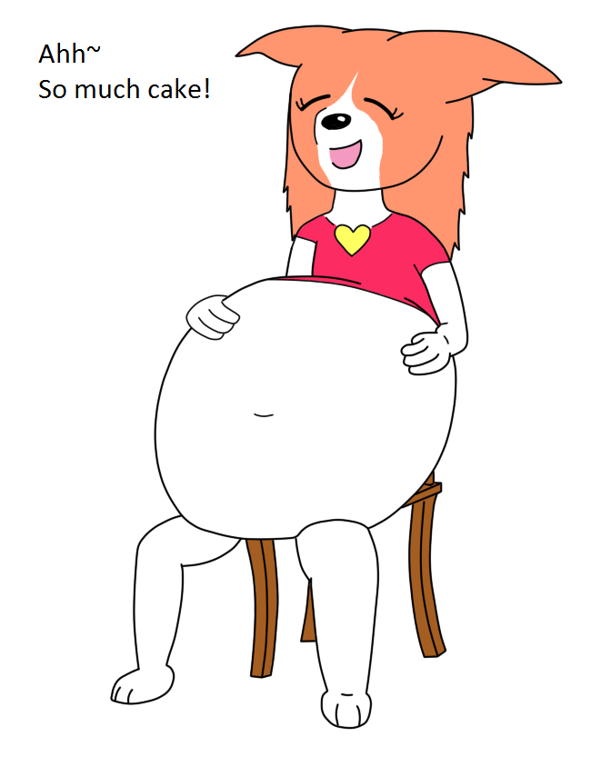 Megan's cake binge