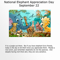 National Elephant Appreciation Day
