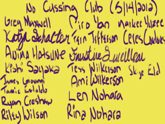 No Cussing Club (YouChannell: 2012-2013 Chapter 2)