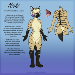 Nicki the aardwolf