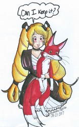 Fire Emblem Fates - Elise with a Fox