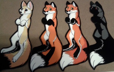 $3 Fox Bookmarks FOR SALE!