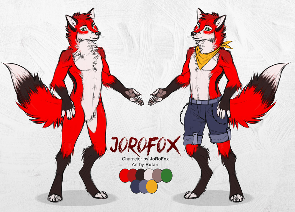 Sketchrefsheet for JoRoFox
