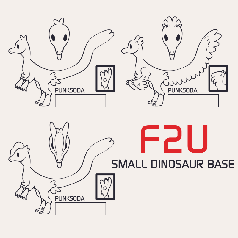 Most recent image: F2U Dinosaur Bases
