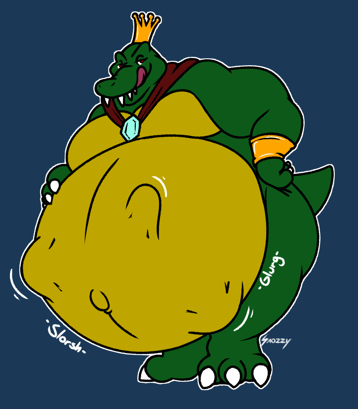 King K.Rool... But Also Vore