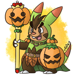 Pumpkin Warrior
