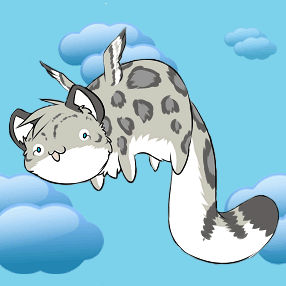 Flying Fat Cat - Animated!