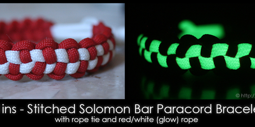FangSnowpaws - Stitched Solomon Bar Bracelet