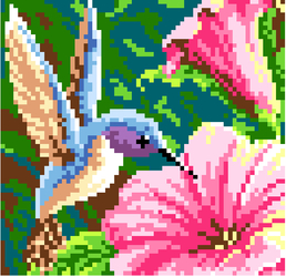 Hummingbird pixel 