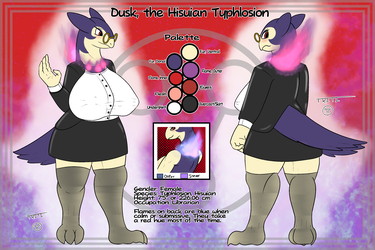 Dusk, the Hisuian Typhlosion