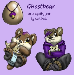 Squiby Pet: Ghostbear