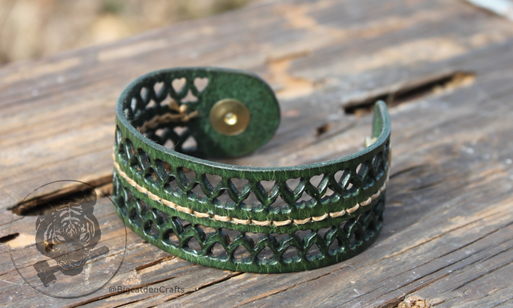 Green Filigree Bracelet