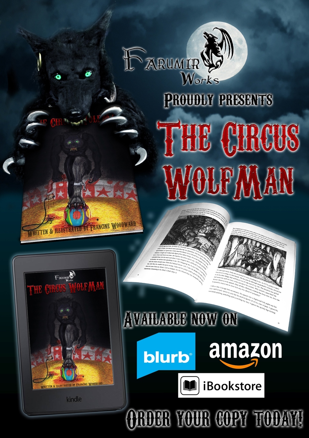 The Circus Wolfman - available now for purchase!