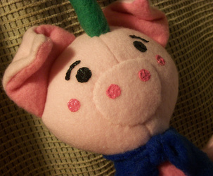 Piggycorn pluysh toy