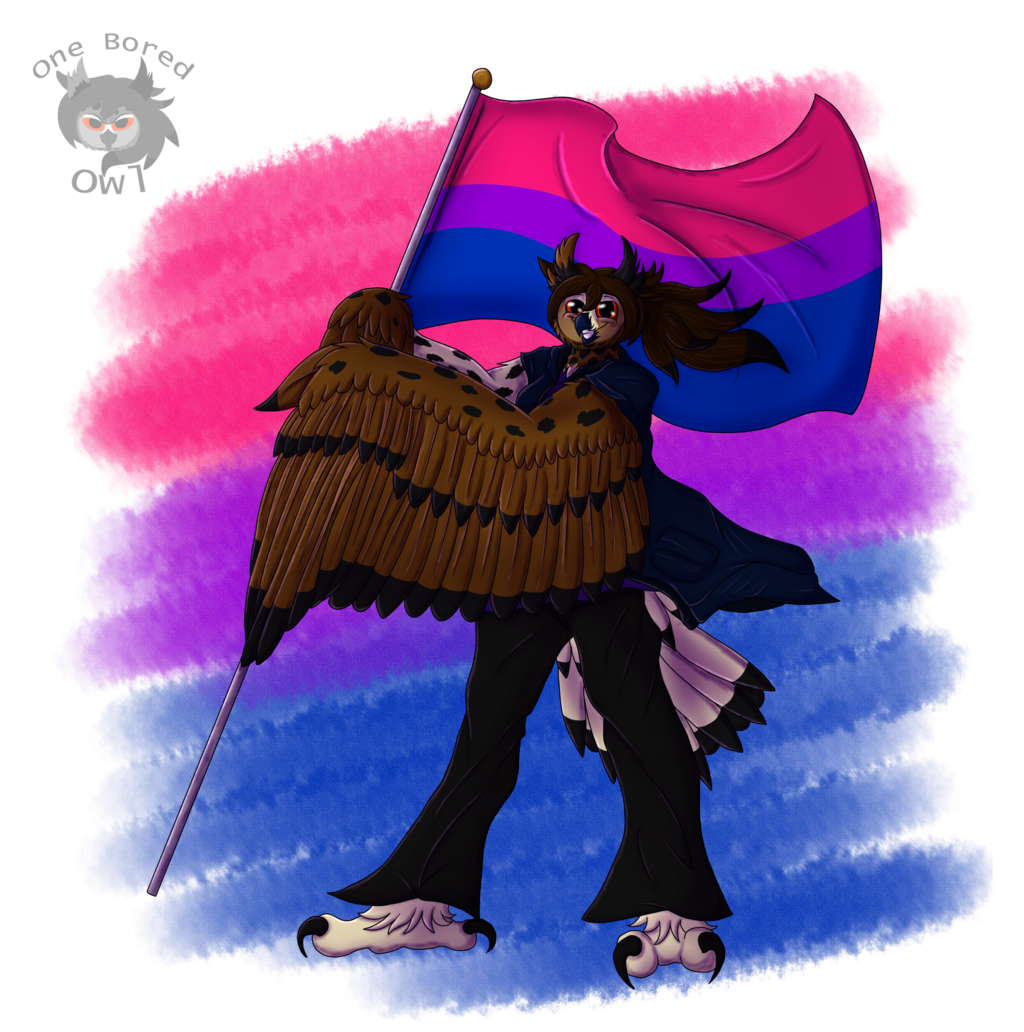 Bisexual Owl Pride