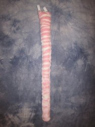 Pink and White Tiger Tail