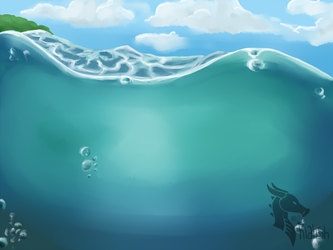Under the Ocean -Wallpaper-