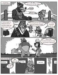 Comic commission: A Normal Day at K-9 Agency 4