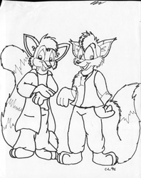 [Old Art] Kendall and Tet by vincinicolaides