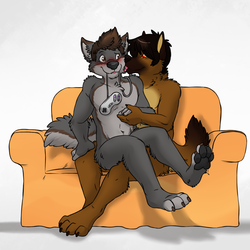 Lap Dogs [Stream Commission]