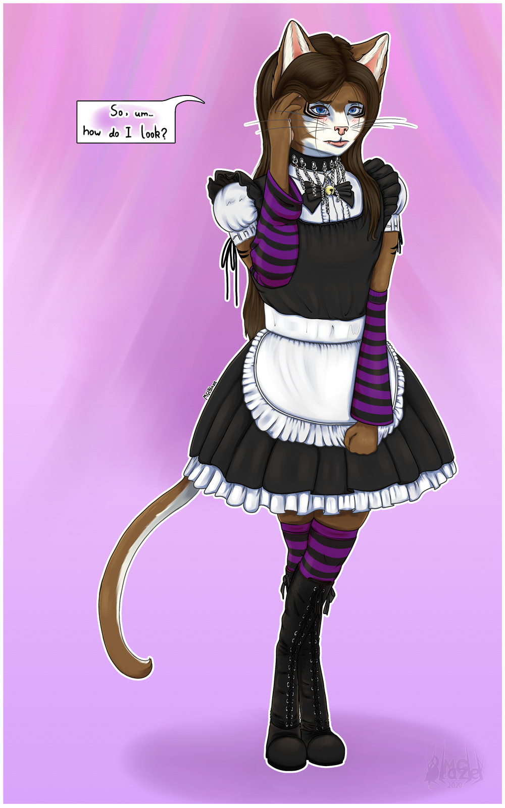 Catboy Maid Dress