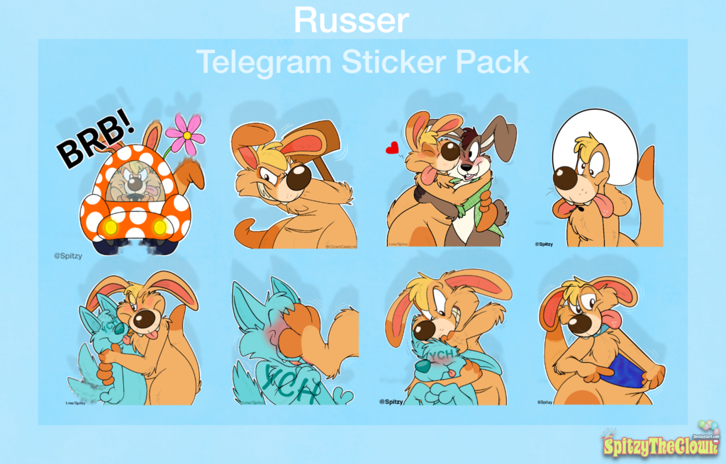 Russer Telegram Sticker Pack