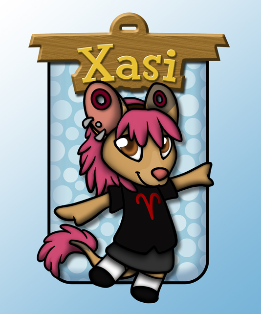 Animal Crossing Badge - Xasi