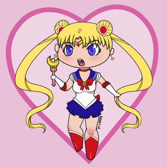 [Keychain] Sailor moon