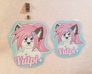 Vulpi's Badge + Magnet Set