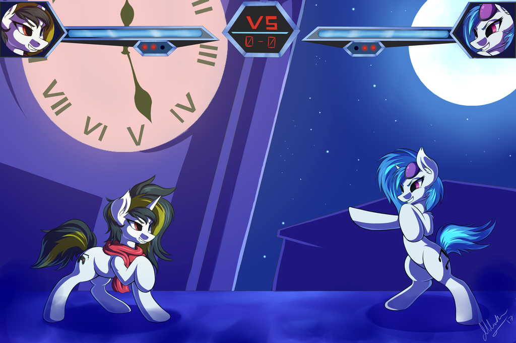 Most recent image: Them fighting Ponies