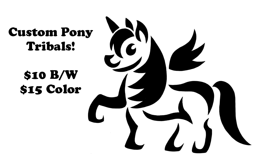 Custom MLP Pony Tribals!