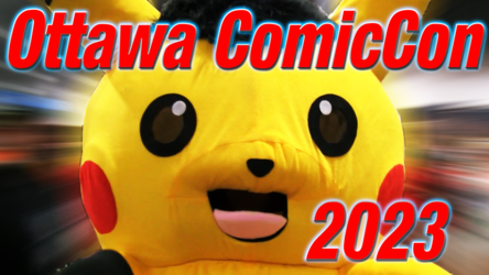 Ace Spade the Pikachu at Ottawa ComicCon 2023 (Sunday)