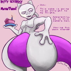 Mewtwo's Belly-ated Birthday. (2023)
