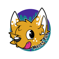 Melty Pup Badge