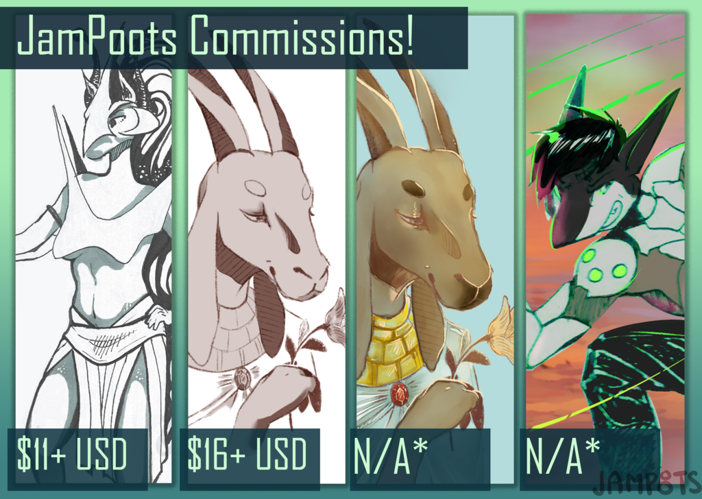 Featured image: Commissions are OPEN