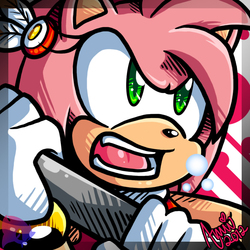 Quick Portrait -- Angry Amy