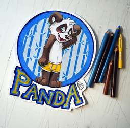 BLFC badge: Panda