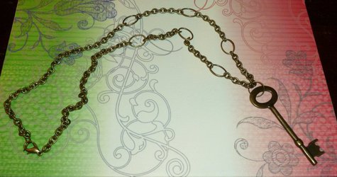 Old Style Key Necklace