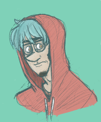 The rare red-hooded loser