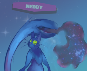 Nebby the Galaxy Cat