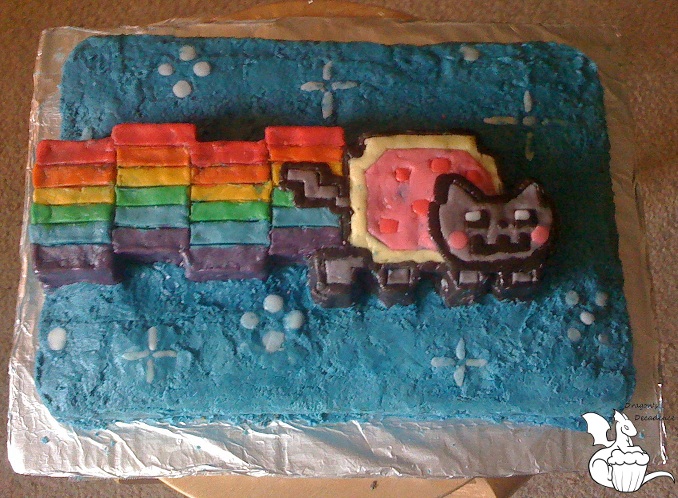 Nyan Cat Cake