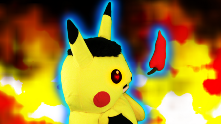 Mascot Fursuiting: Ace Spade the Pikachu Eats a Hot Pepper
