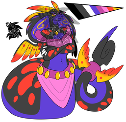 Female Quetzalcoatl +Design+ (SOLD)