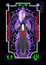 First of the Neon Tarot