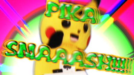 Mascot Pikachu Fursuiting: Ace Spade Uses "Brick Break"